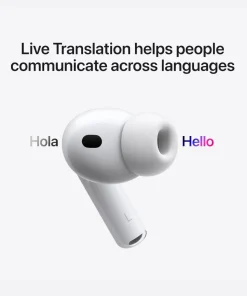Apple AirPods Pro 3 live translation in action