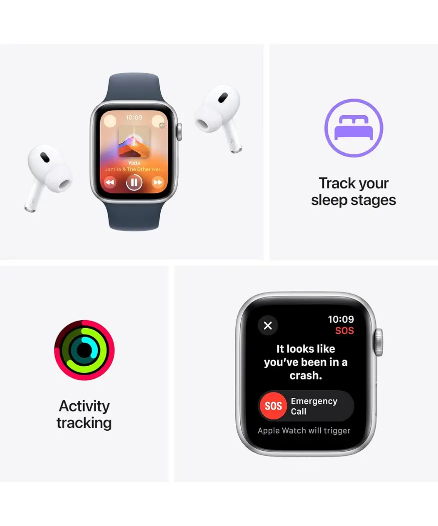 Apple Watch SE (2nd Gen) GPS + Cellular 44mm | Essential Health & Safety in Kampala 6 Apple Watch SE (2nd Gen) GPS + Cellular 44mm | Essential Health & Safety in Kampala - Image 4