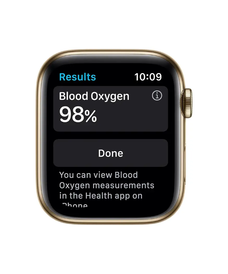 Apple Watch Series 6 (GPS + Cellular, 40mm) | Gold Stainless Steel Case 4 Apple Watch Series 6 Always-On Display