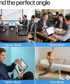 Alternative view of HP OmniBook X Flip 14 | 2-in-1 Touchscreen Laptop with Intel Ultra 5