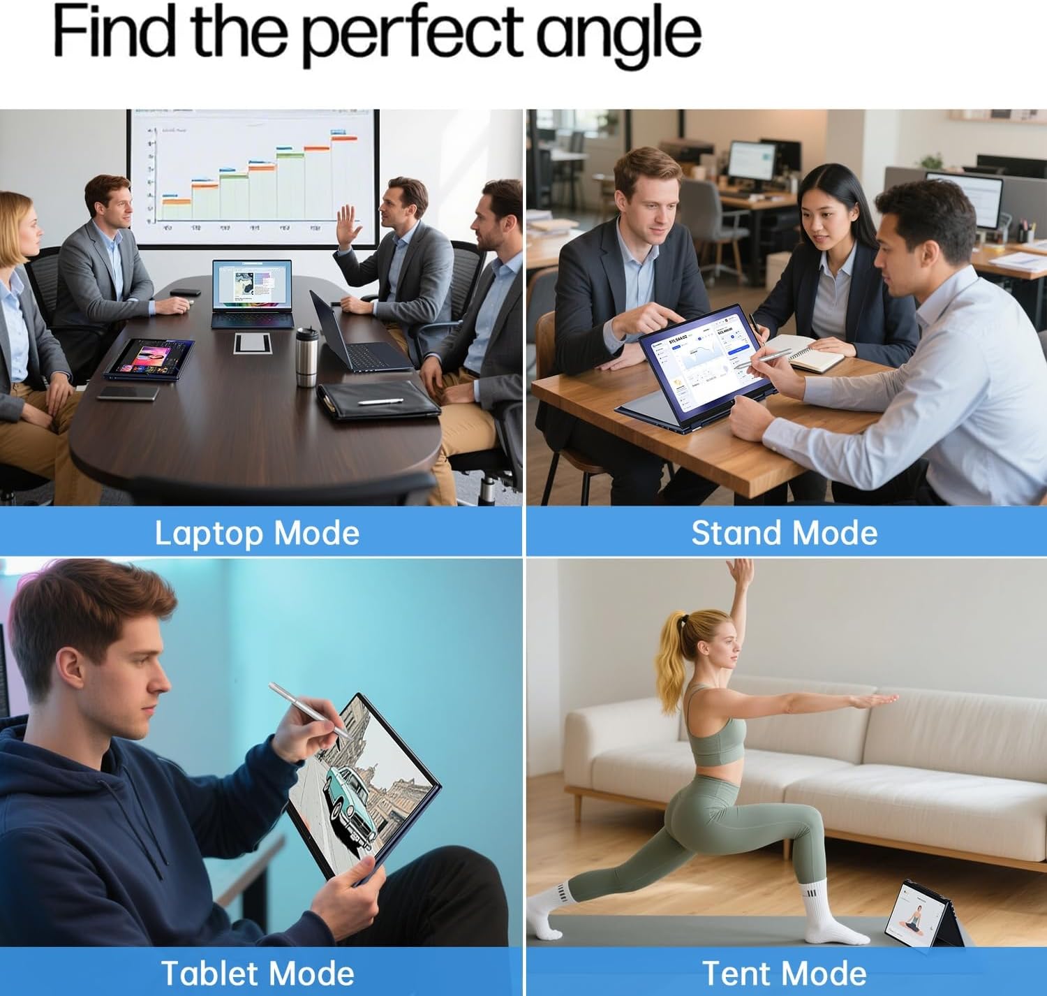 HP OmniBook X Flip 14 | 2-in-1 Touchscreen Laptop with Intel Ultra 5 4 HP OmniBook X Flip 14 | 2-in-1 Touchscreen Laptop with Intel Ultra 5 - Image 2