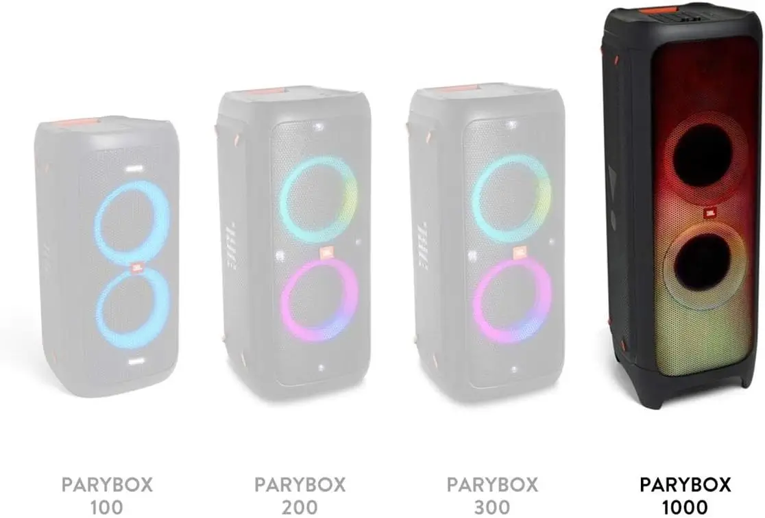 JBL PartyBox 1000 | 1100W High-Power Party Speaker with Light Show 8 JBL PartyBox 1000 Professional Party Speaker