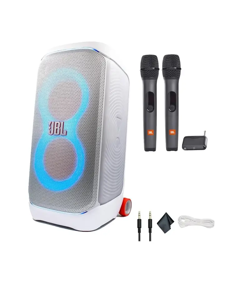 JBL PartyBox Stage 320 | Complete 240W Karaoke & Party System with 2 Wireless Mics 3 JBL PartyBox Stage 320 Light Show Effects