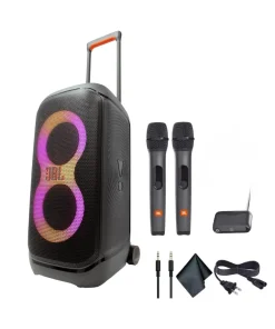 JBL PartyBox Stage 320 with Wireless Microphones - Dondolo Shop Uganda