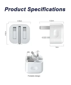 20W Power Adapter charging iPhone