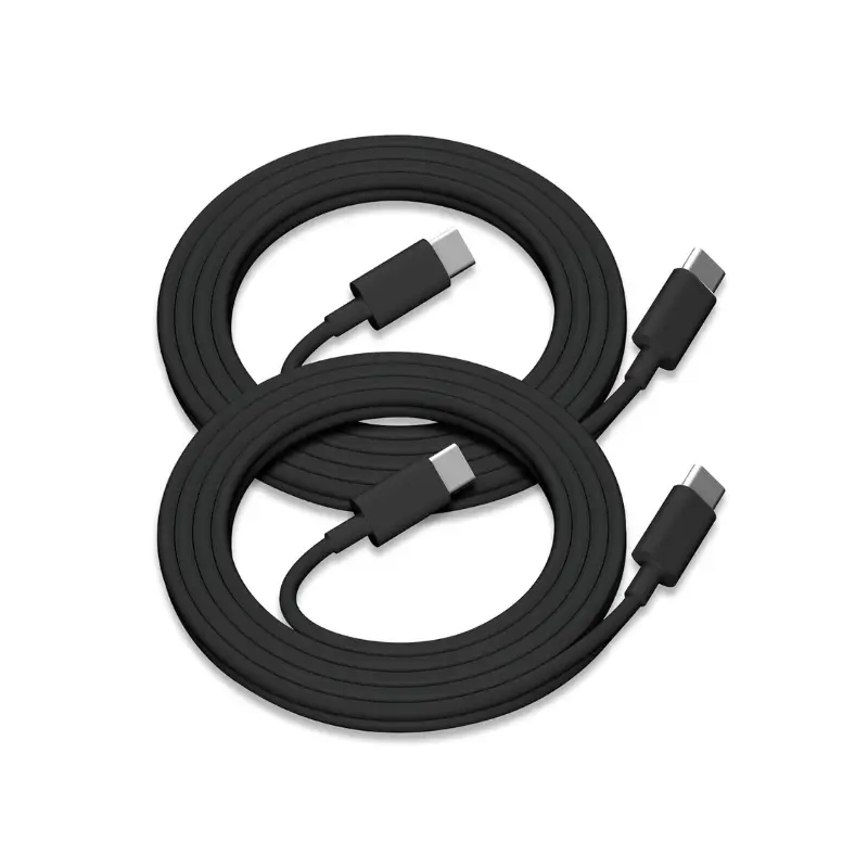 USB-C to C 60W Fast Charging Cable | Universal Type-C Cord 2 USB-C to C 60W Fast Charging Cable black in Kampala