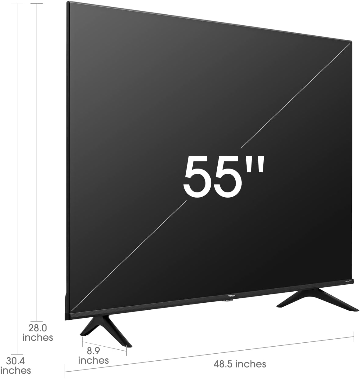 Hisense 55-inch A6Q Smart 4K UHD Google TV 5 Hisense 55-inch A6Q Smart 4K UHD Google TV - Image 3