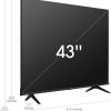 Hisense 43-inch A6Q QLED 4K Smart TV - Dondolo Shop
