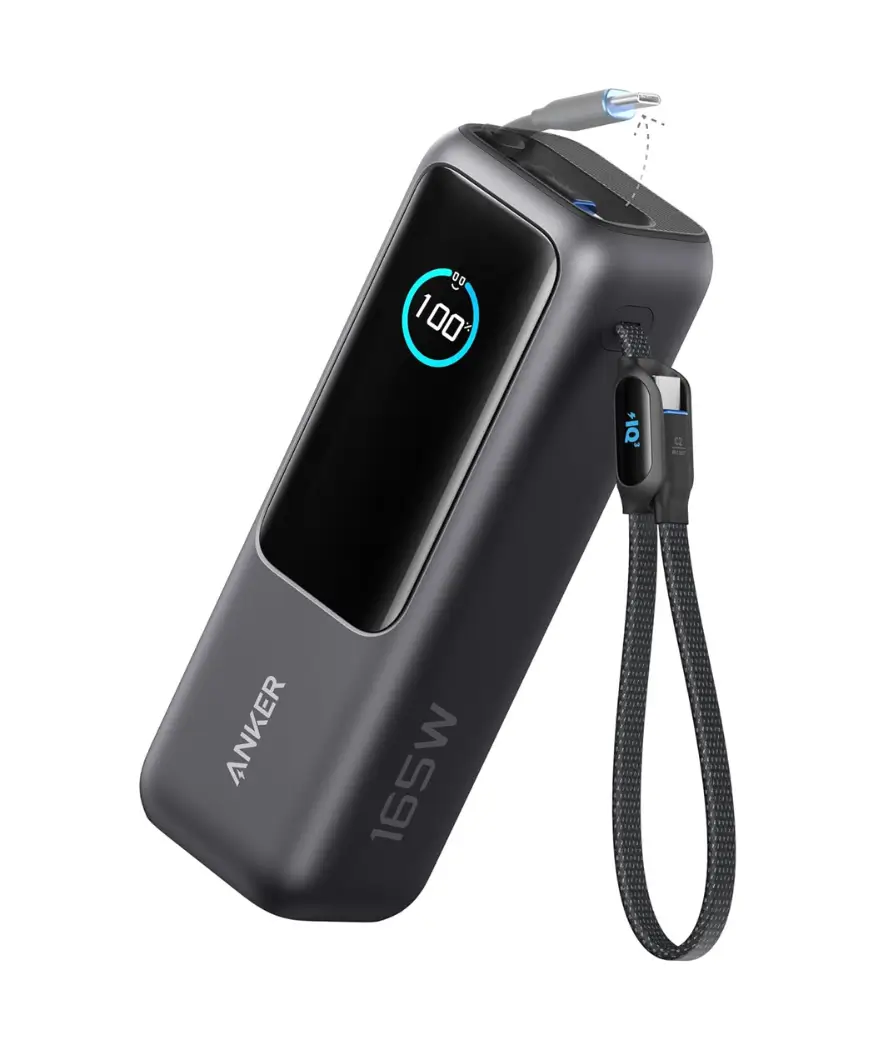 Anker Prime 25000mAh Power Bank | 100W Triple-Port Laptop Charger 3 Anker Prime 25000mAh Power Bank - Dondolo Shop Uganda