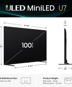 Hisense 100-inch U7 Mini-LED 4K Smart TV - Dondolo Shop Uganda