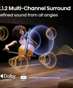 Hisense 65-inch U7Q ULED 4K TV crystal clear screen