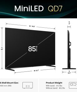 Hisense 85-inch QD7 Mini-LED 4K Fire TV - Dondolo Shop