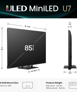 Hisense 85-inch U7Q Mini-LED ULED TV - Dondolo Shop Uganda