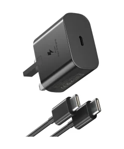 25W Super Fast Charger with USB-C cable - Dondolo Shop Kampala