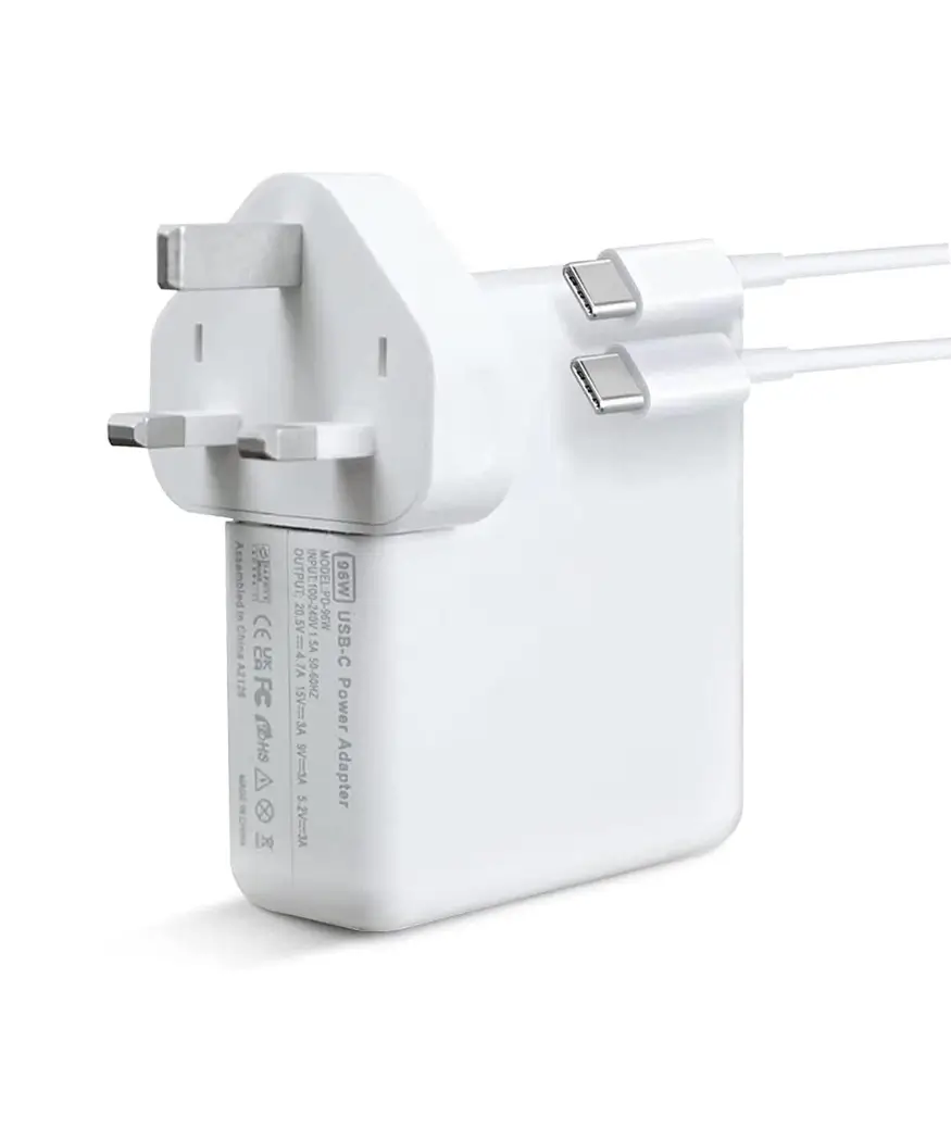 96W USB-C Fast Charger for MacBook Pro/Air | Replacement Power Adapter 2 96W USB-C Fast Charger for MacBook - Dondolo Shop Kampala