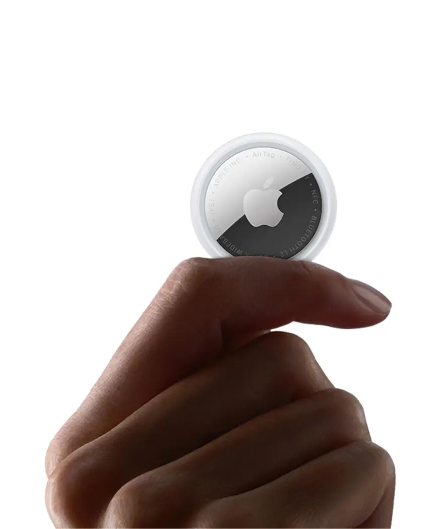 Apple AirTag (2nd Generation) | Find Your Items with Precision 4 Apple AirTag size as compare to human hand