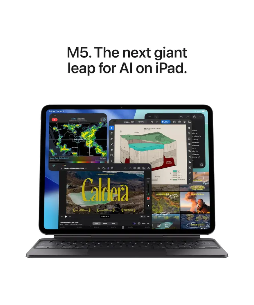 Apple iPad Pro 13-inch M5 | Ultra Retina XDR & M5 Power in Kampala 5 iPad Pro 13-inch with AI and Wi-Fi 7 Apple N1 chip technology