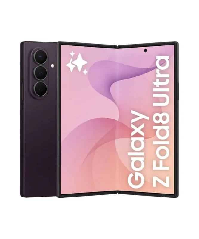 Samsung Galaxy Z Fold8, Fold8 Ultra & Flip8: Specs, Features & Where to Buy in Uganda 5 Samsung Galaxy Z Fold8 Ultra Violet Shadow unfolded showing 8-inch display - Dondolo Shop Kampala